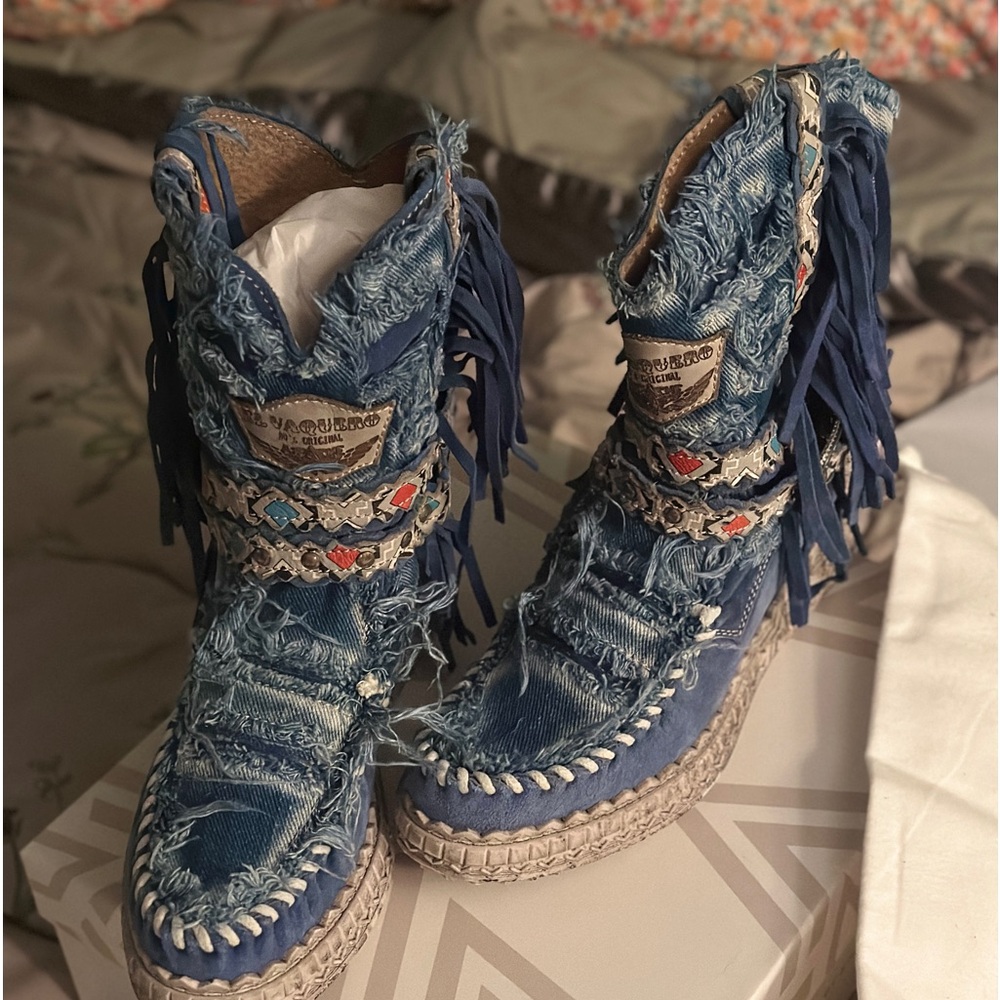 Limited edition Italian made EL VAQUERO Boots